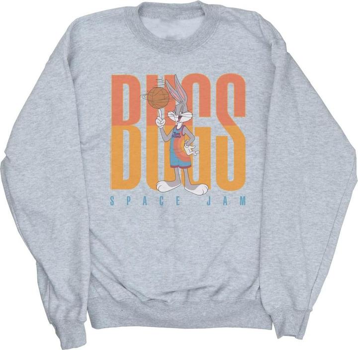 Actual product image Space Jam Boys Bugs Bunny Basketball Spin Sweatshirt (116)