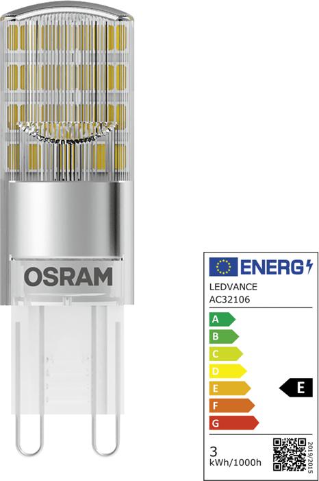 Actual product image Osram Pin (G9, 2.60 W, 320 lm, 1 x, E)