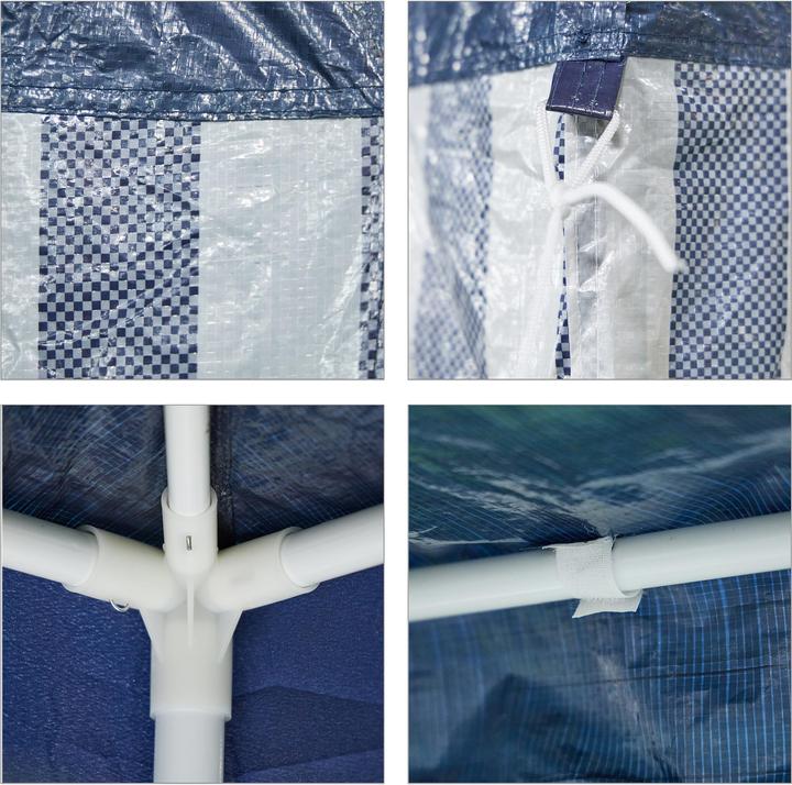 Actual product image Relaxdays Pavilion (300 cm, 300 cm)