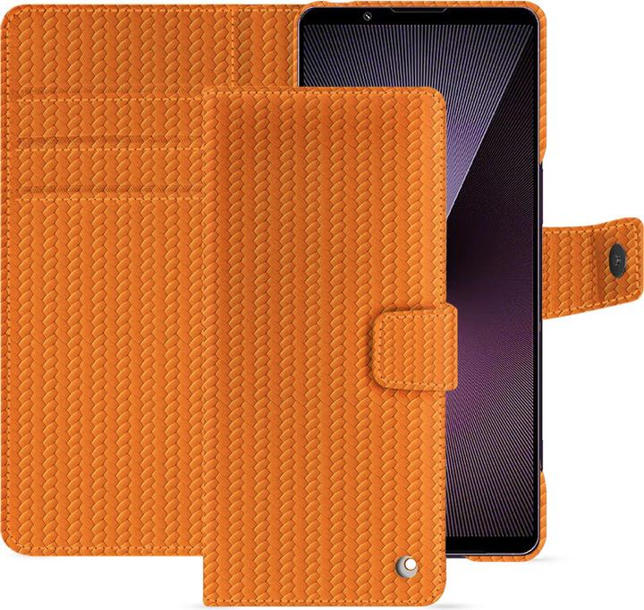 Actual product image Noreve Sony Xperia 1 VII leather wallet case (Sony Xperia 1 VI)