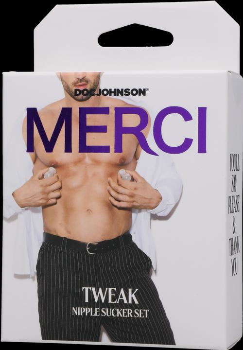 Doc Johnson Tweak - Nipple Sucker Set - Clear