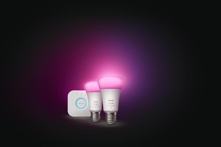 Image du produit Philips Hue Kit de démarrage (E27, 11 W, 1100 lm, 1 x, F)