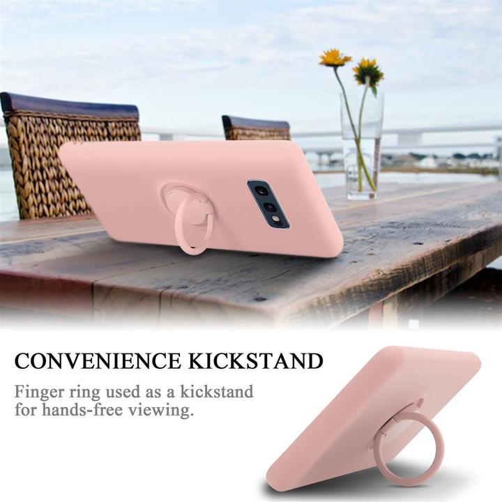 Produktbild Cadorabo TPU Liquid Ring Silicone Case Hülle (Samsung Galaxy S10e)