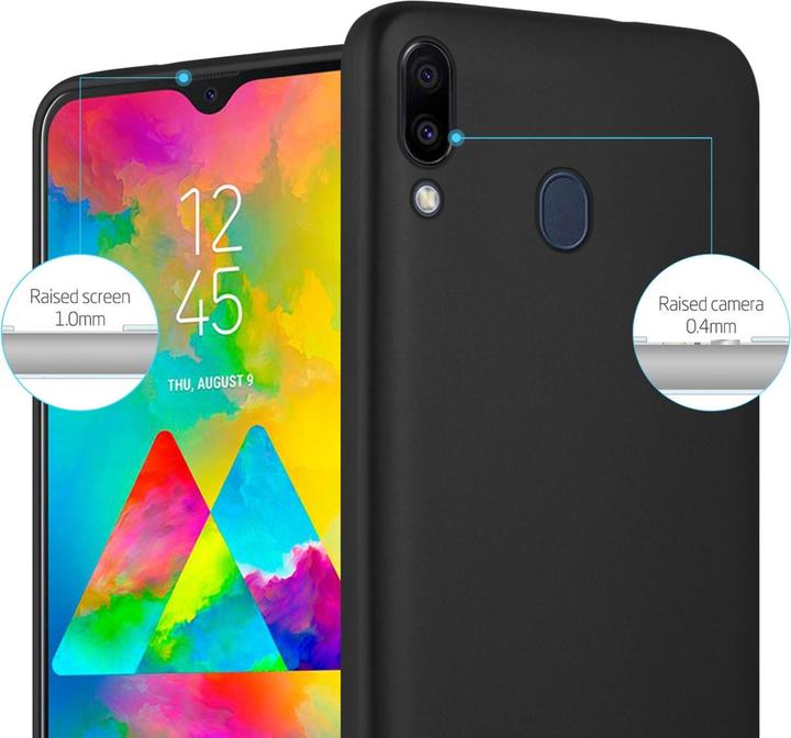 Actual product image Cadorabo TPU Matt Metallic Cover (Samsung Galaxy M20)