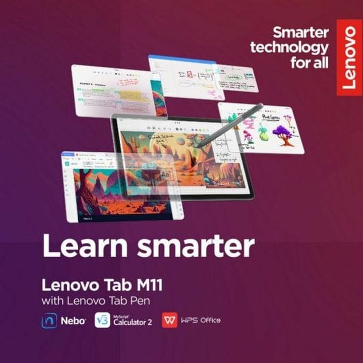 Image du produit Lenovo M11 (WLAN uniquement, 11", 128 Go, Luna Grey)