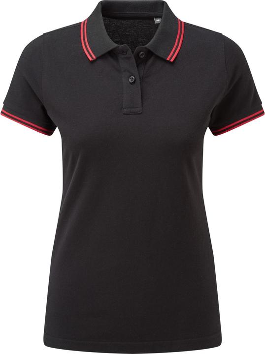 Asquith & Fox Poloshirt Mit kontrastfarbenen Streifen