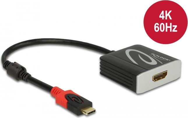 Actual product image Delock USB-C to (USB-C, HDMI, 20 cm)