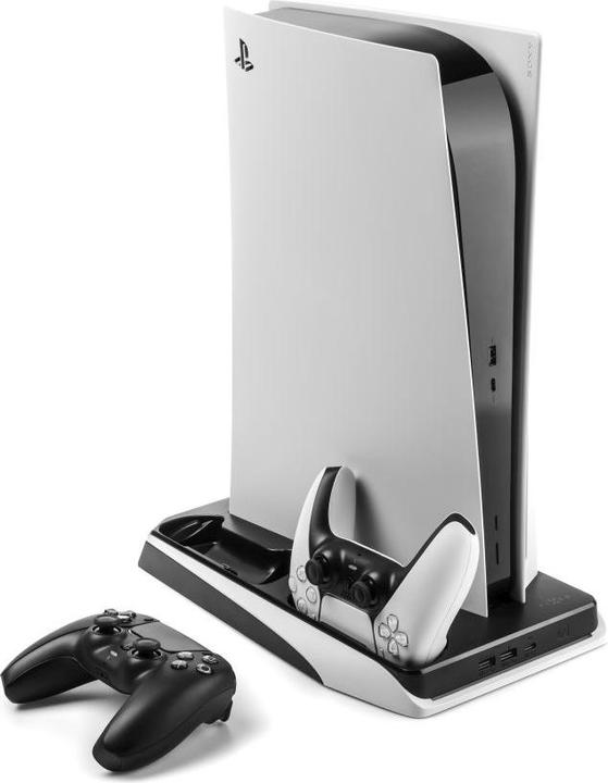 Actual product image Fixed Multifunctional Station for PS5, black and white (PS5)