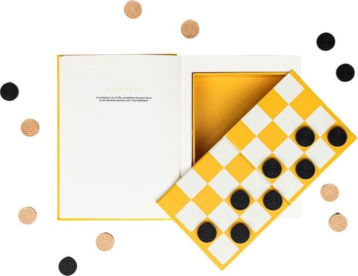 Actual product image Luckies Checkers In A Book