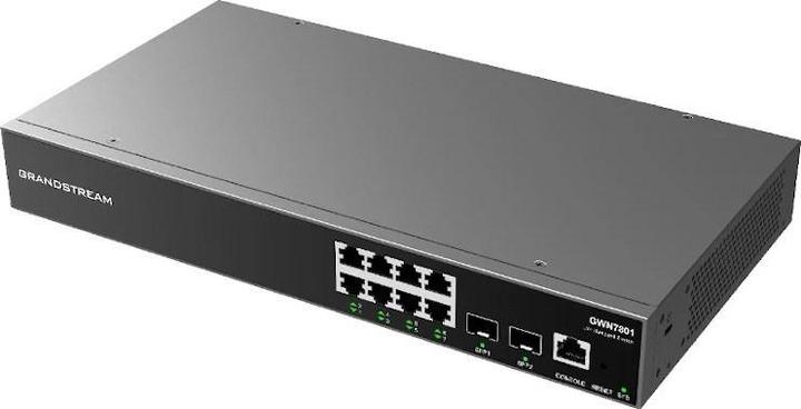 Immagine prodotto Grandstream GWN7801, Switch gestito, 8 porte Gigabit, 2x SFP, livello L2 (8 Porti)