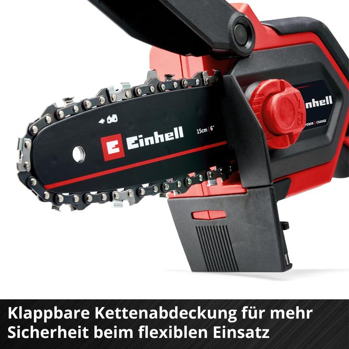 Produktbild Einhell 4600040 Akku Kettensäge GE-PS 18/15 Li BL-Solo Power X-Change 18V Li-Ion (Akku Kettensäge)