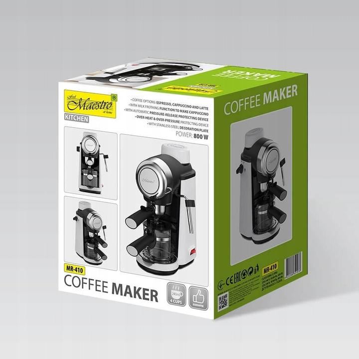 Actual product image Maestro Ekspres do kawy kolbowy 800W MR-410 (EU plug)