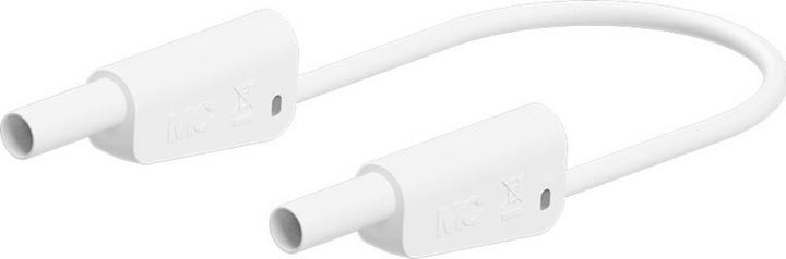 Produktbild Stäubli SLK-4A-F25 Messleitung ( - ) 25 cm Weiss 1 St.