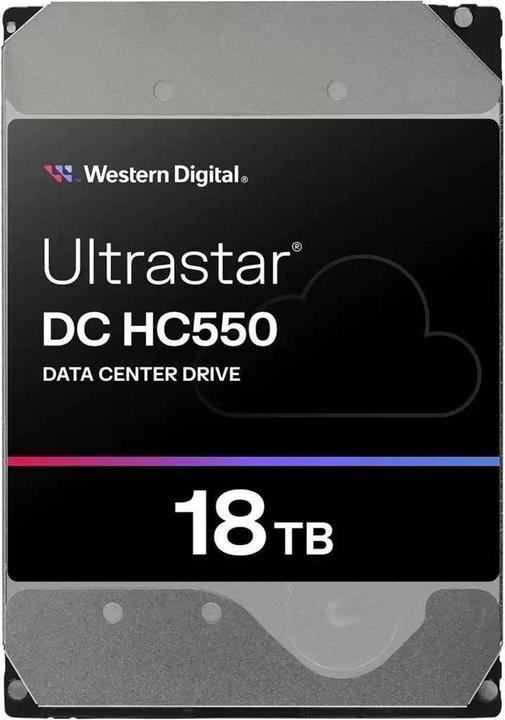 Image du produit WD Ultrastar DC HC550 (18 To, 3.5", CMR)
