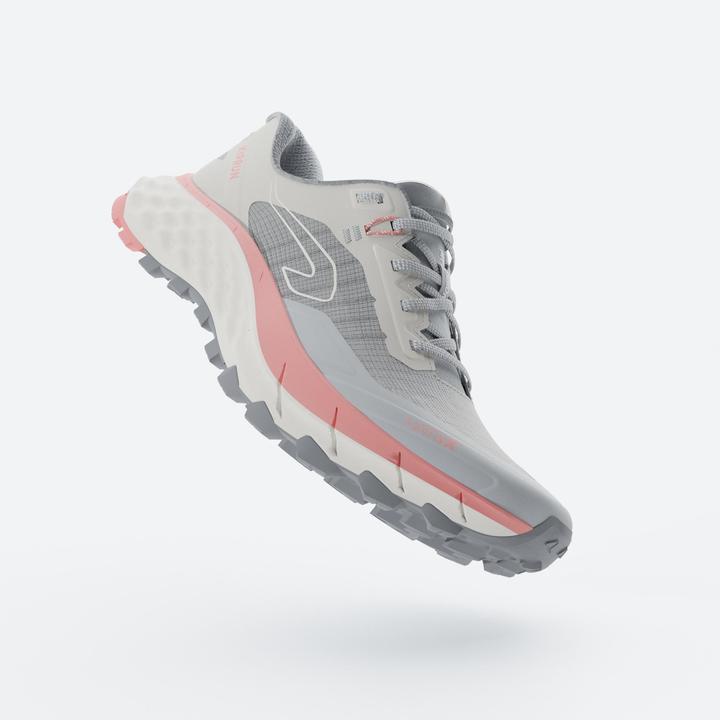 Produktbild Kiprun Trailrunningschuhe Damen - MT Cushion 2 grau/rosa (39)