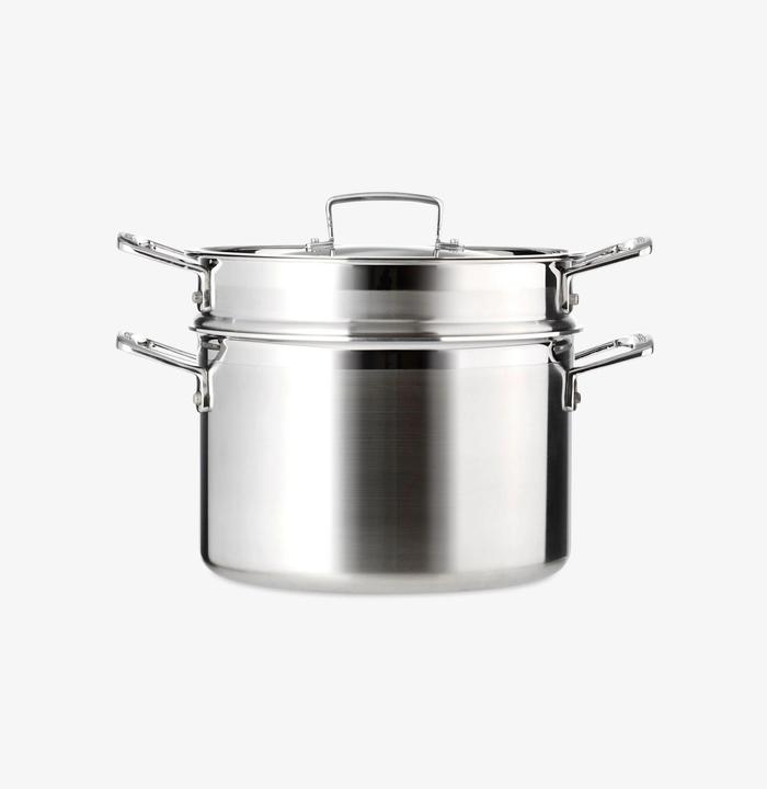 Actual product image Le Creuset Pasta pot with insert (Pot, Aluminium, Stainless steel)