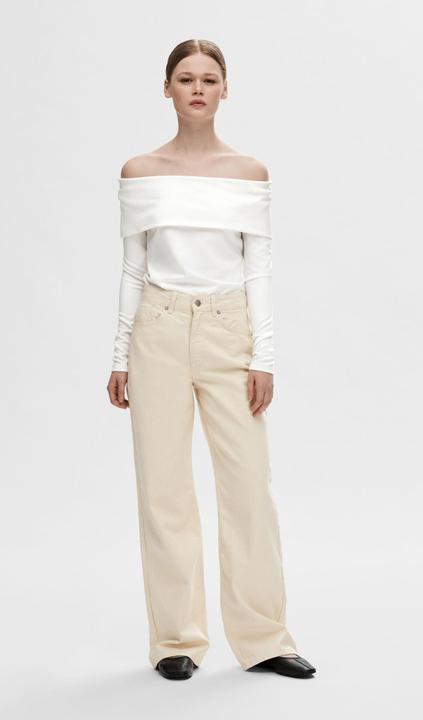 Produktbild Selected Femme Langärmeliges Off Shoulder Top (S)