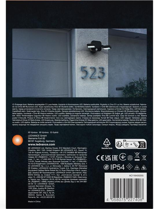 Actual product image Ledvance Led Spotlight (480 lm, IP54)
