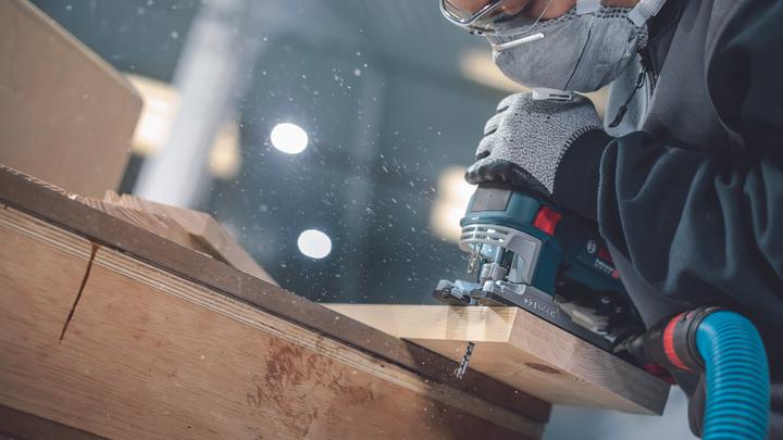 Image du produit Bosch Professional Zubehör Lame de scie sauteuse PRO Wood precise T144DP, 100 mm, 5 pcs.