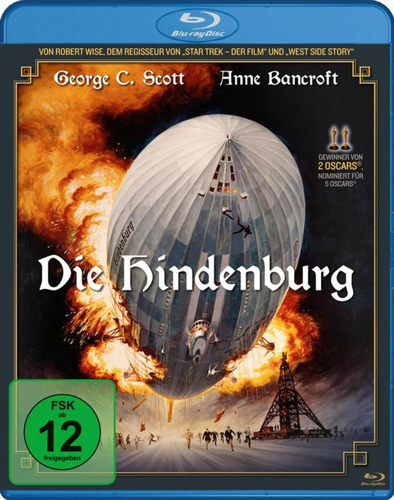 Plaion The Hindenburg (Blu-ray, 1975, German, English)