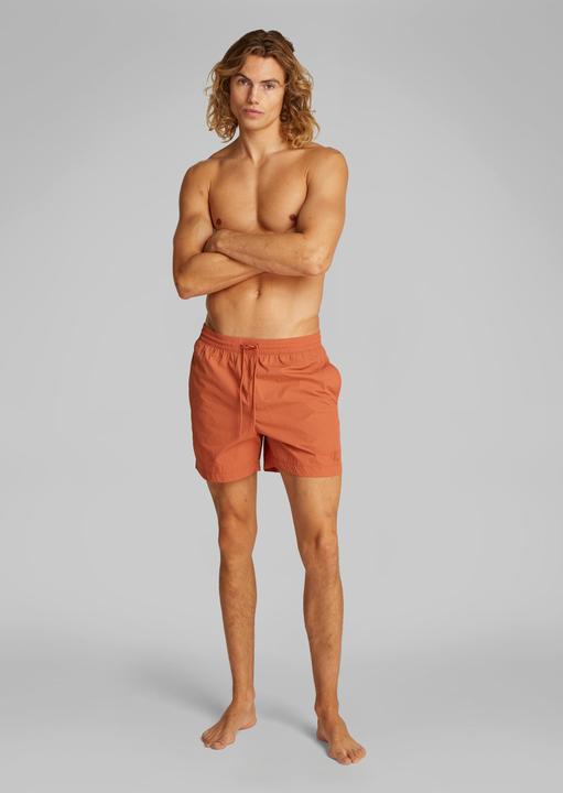 Image du produit Calvin Klein Medium Drawstring Heren Zwembroek - Aragon Oranje - Maat M (M)