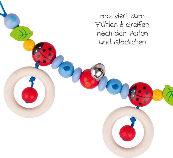 Actual product image Goki Pram Chain Ladybird I