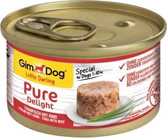 Produktbild GimDog Little Darling Pure Delight Tonijn / Rund (12 Stk., 1172 g)