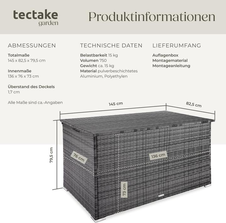Actual product image tectake Oslo