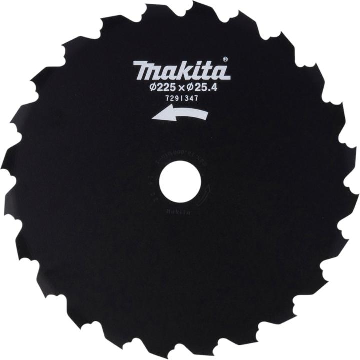 Makita Lame de scie à dents de burin 255mm (Herbicide, Pièces de rechange pour machines de jardinage)