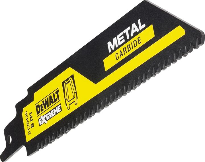 Produktbild DeWalt Carbide Saebelsaegeblatt Metall 152mm