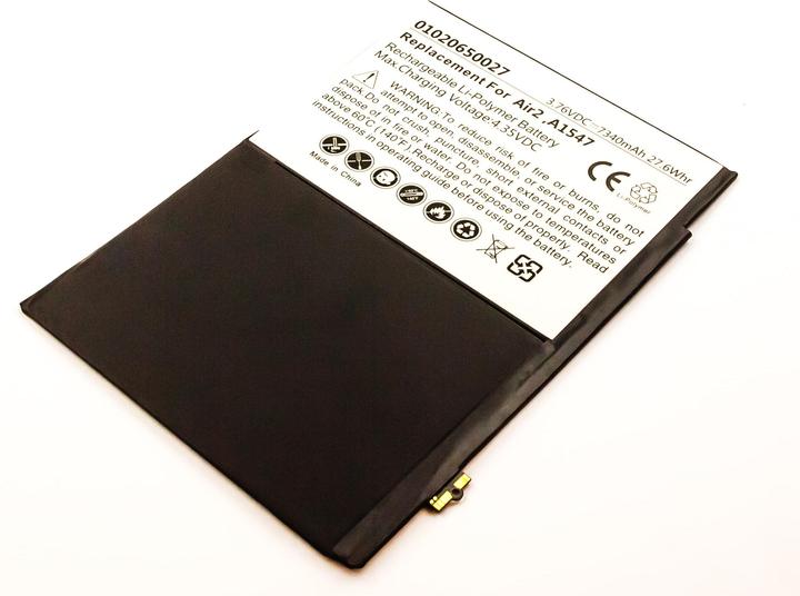 Image du produit AGI Batterie compatible avec Apple iPad Air 2 - Batterie - 7.300 mAh