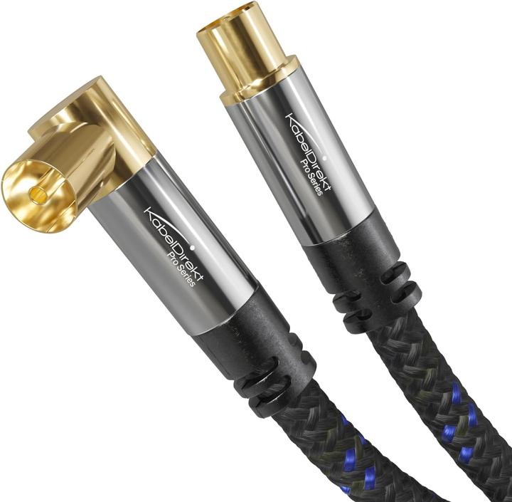 Produktbild KabelDirekt Abgewinkeltes Antennenkabel (Antennenkabel)