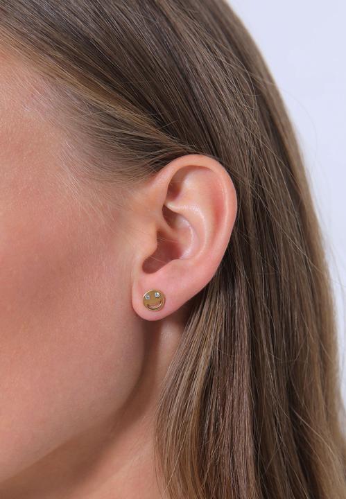 Actual product image Elli Smiley Stecker mit Kristallen (Sterling Silver)