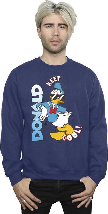 Actual product image Disney Mens Donald Duck Cool Sweatshirt (S)