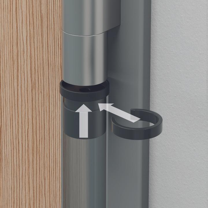 Produktbild Assa Abloy PLANET Fingerschutz FSA 8800 S22,3-teilig,1.980mm,F1