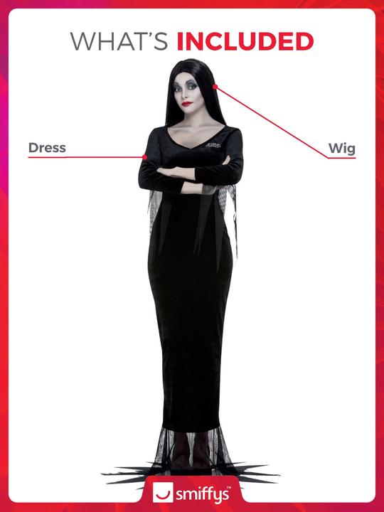Produktbild Smiffys Addams Family: Morticia (40)