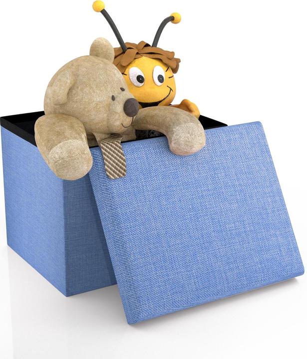 Produktbild Intirilife Sitzwürfel MEER BLAU