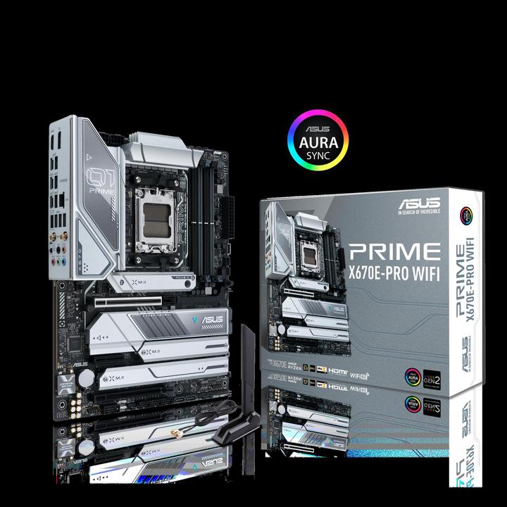 Image du produit ASUS PRIME X670E-PRO WIFI (AM5, AMD X670E, ATX)