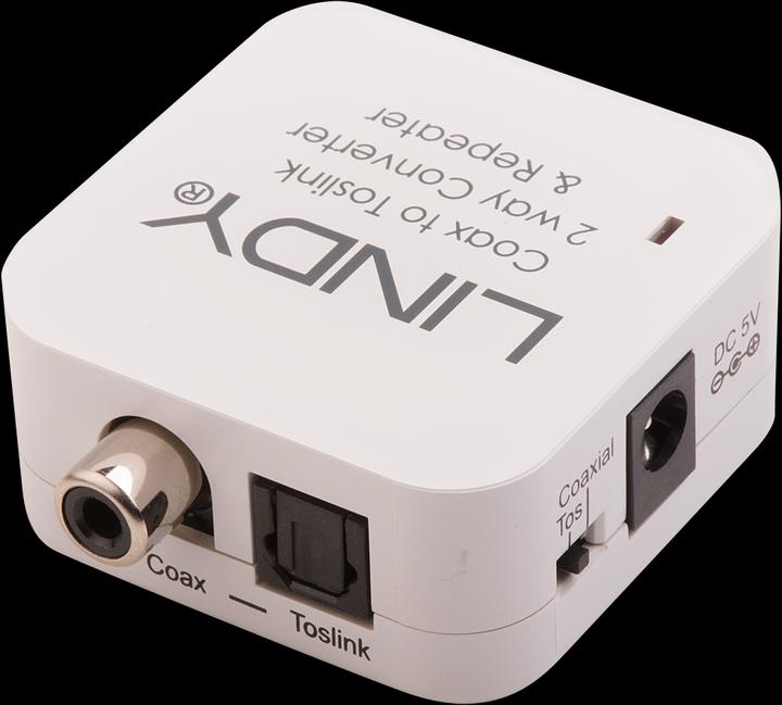Lindy Audio converter SPDIF Digital: Toslink - RCA Coax (Digital -> Digital)