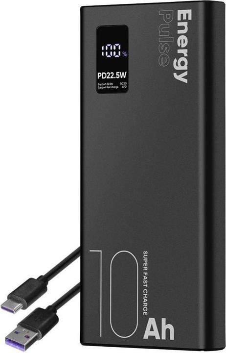 Obal:Me EnergyPulse Powerbank 10000mAh 22.5W (10000 mAh, 22.50 W, 23 Wh)