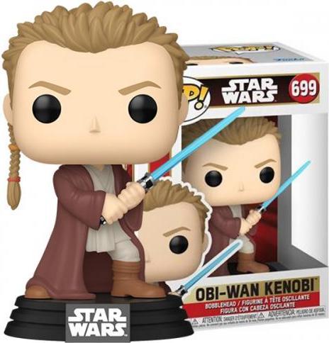 Produktbild Funko Star Wars: Episode I - Die dunkle Bedrohung Anniversary POP! Vinyl Figur Obi-Wan(Young) 9 cm