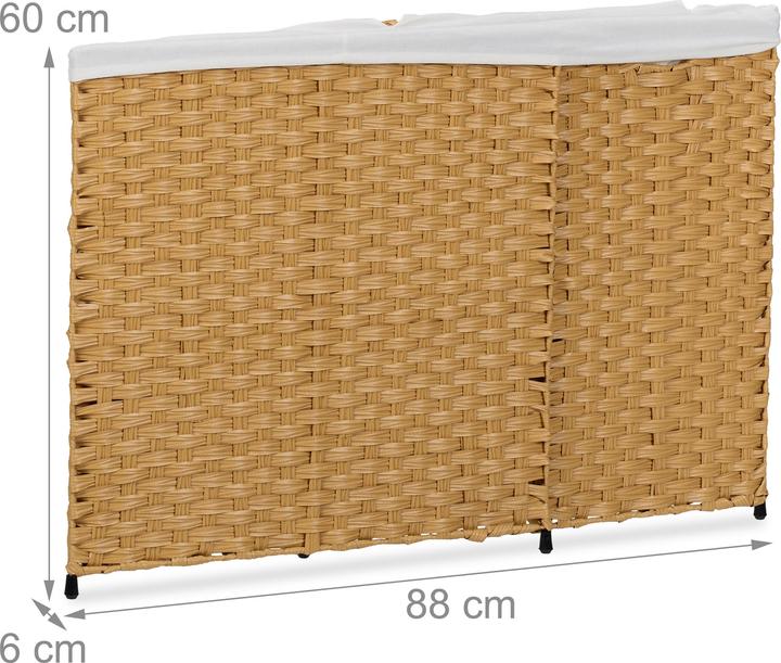 Actual product image Relaxdays Laundry basket (110 l)