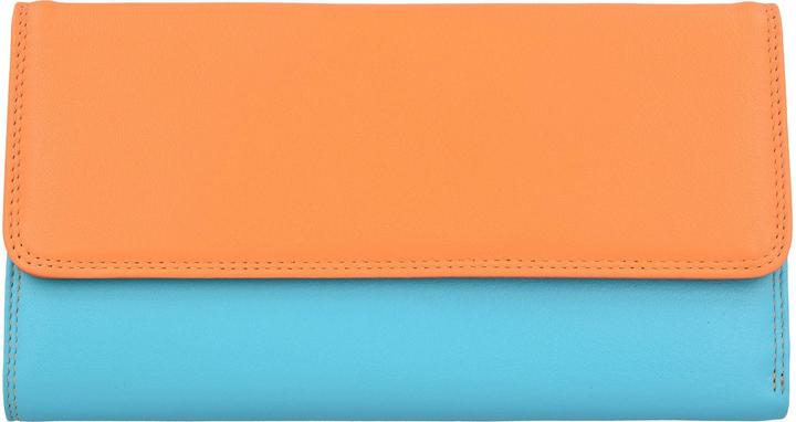 Mywalit Tri-fold Zip Wallet Geldbörse Leder 17 cm
