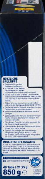 Immagine prodotto dm Denkmit Tabs per lavastoviglie Multi-Power Revolution (Compresse, 40 x)