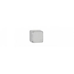 Image du produit Maul aimant au néodyme en forme de cube, 7 mm, force d'adhérence : 1,6 kg, argenté (10 x)