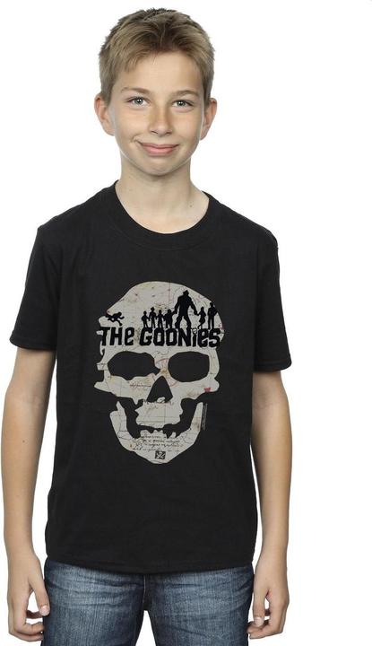 Actual product image Universal Textiles Boys Map Skull T-Shirt (140, 146)
