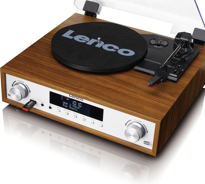 Actual product image Lenco MC-160WD (Bluetooth, Record player, 2x 10 W)