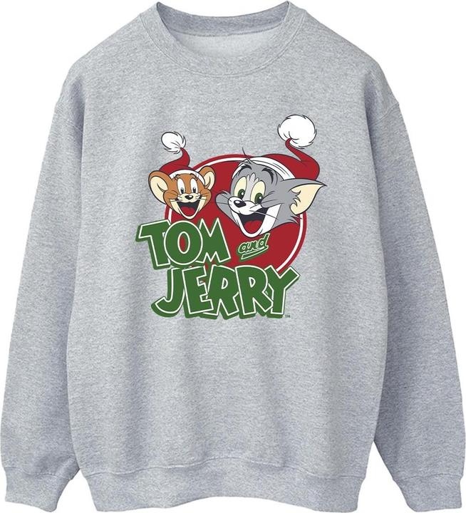 Produktbild Tom & Jerry Christmas Hat Logo Sweatshirt (M)