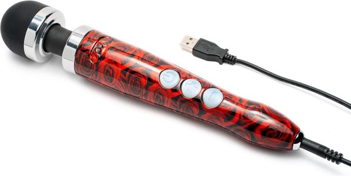 Produktbild Doxy Die Cast 3R Rechargeable Wand Massager Rose Pattern