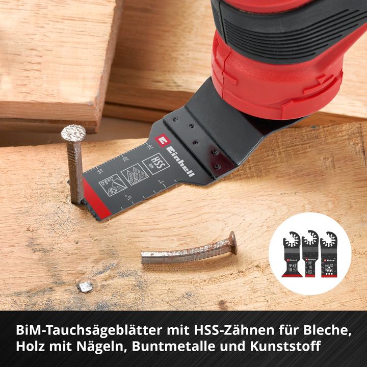 Actual product image Einhell Multitool-Set, 708170, XXL-Case, 70-teilig